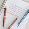 Wrapables Multi-Color 6-in-1 Retractable Ballpoint Pens for Home, Office, Stationery (Set of 8)